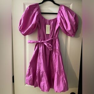 Sim and Sam - Pink Babydoll dress